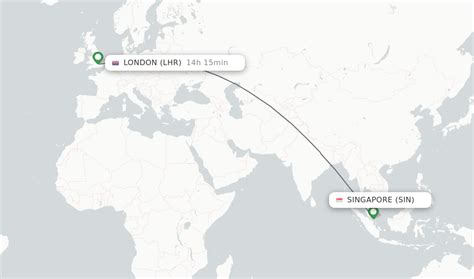 Singapore, Singapore to London, United Kingdom .